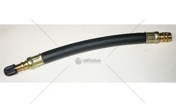 Prodloužení ventilku ohebné V630/G L 18cm  ZDK 009 guma