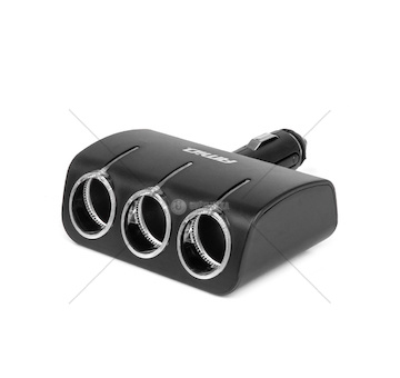 Prodlužovací zásuvka 12/24V 120W 90° AMiO-04358