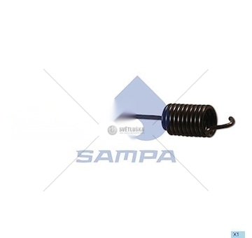 Pruzina, brzdova celist SAMPA 100.097