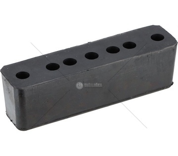 Pryžový doraz 200x52x60 2 šrouby ODB10.10