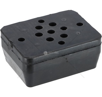 Pryžový rohový doraz Schmitz ODB165X125X75