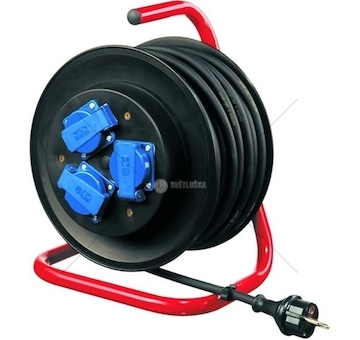 PRZEDLUZACZ BEBNOWY 25M 3 GNIAZDA IP44 LENA LENA110177