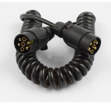 PRZEWOD ELEKTR.SPIR.Z WTYCZ.PLAST.4,0MB  PSO12/WW/4