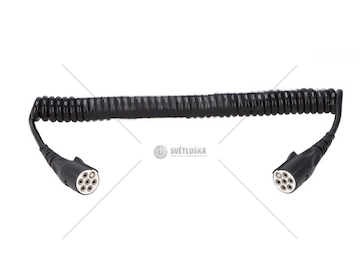 PRZEWOD ELEKTR.SPIR.Z WTYCZ.PLAST.S 4,5M  D262-01-045-1001