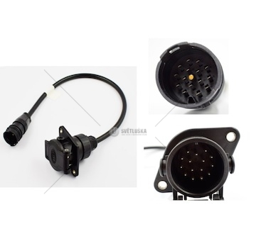 PRZEWOD ZASIL.ELEKTRYCZNY 15 PIN.KPL. HELLA 8KA340842-007