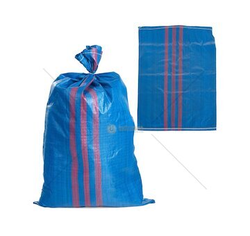 Pytel polypropylenový 50x80 cm, 30 kg, modro-červený - GEKO