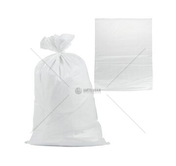 Pytel polypropylenový 65x105 cm, 50 kg, bílý - GEKO