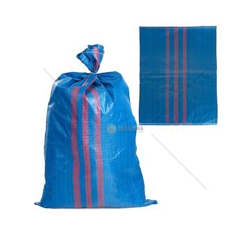 Pytel polypropylenový 65x105 cm, 50 kg, modro-červený - GEKO