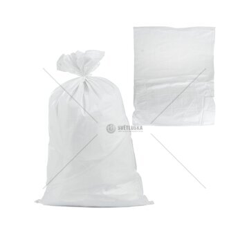 Pytel polypropylenový 80x125 cm, 80 kg, bílý - GEKO