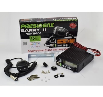 RADIO CB PRESIDENT BARRY II ASC VOX 12/2  TXPR022
