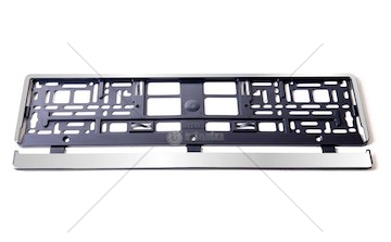 Rámeček pod registrační značku sříbrná RAMKA/SREBRNA