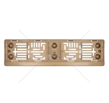 Rámeček pod registrační značku žlutý RAMKA/Z
