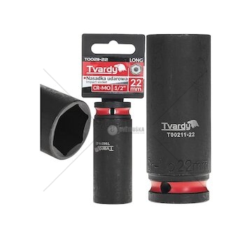 Rázová nástrčná hlavice prodloužená 1/2