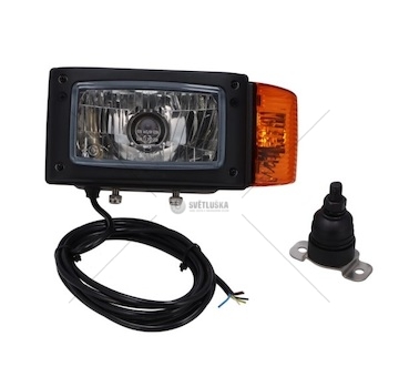 REFLEKTOR GLOWNY 24V H4 LEWY PRZEWOD 3M WESEM REPR2.42782