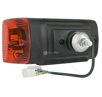 REFLEKTOR H4 LEWY 245X110 + OBUDOWA  REPR2.42750