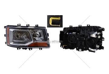 REFLEKTOR SCANIA P/G/R/S PRAWY Z LAMPA TANGDE TD01-52-027R