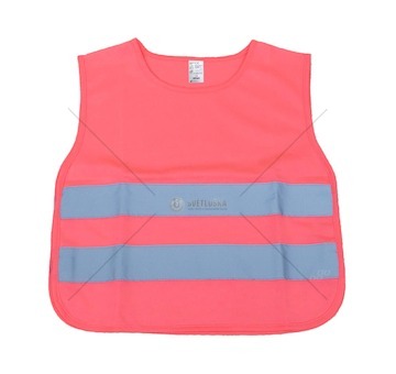 Reflexná vesta dětská růžová AMiO-03987