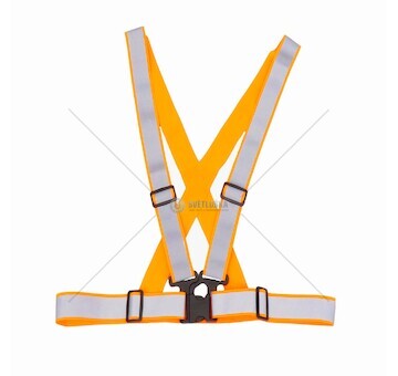 Reflexní kšandy, oranžové univerzální AMiO-03939