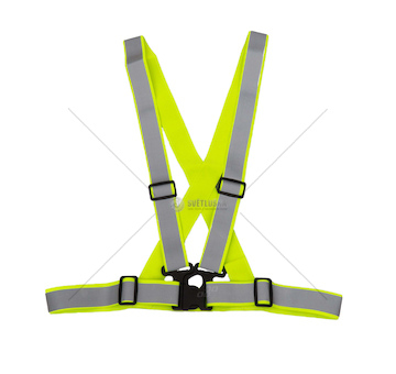 Reflexní kšandy, zelené univerzálni AMiO-03104