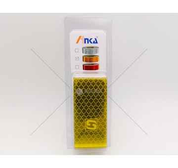 Reflexní páska konturová žlutá 4m III. generace