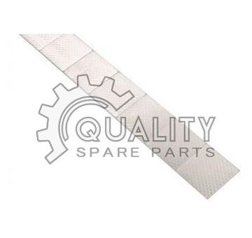 Reflexní páska samolepící dělená bílá