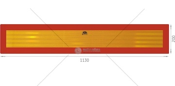 Reflexní tabule TW-P1 RR* 101-01W-69