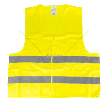 Reflexní vesta XXXL žlutá s certifikátem AMiO-03935