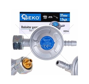 Regulátor tlaku plynu 37 mbar, 1,5 kg/h - GEKO
