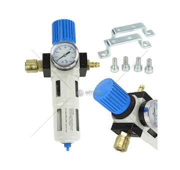 Regulátor tlaku s filtrem a manometrem 1/2" BJC