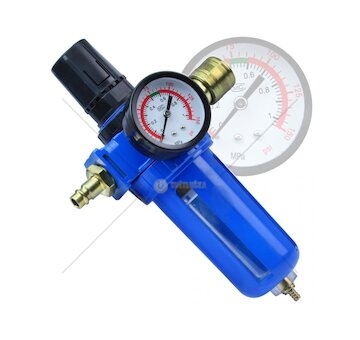 Regulátor tlaku s filtrem a manometrem 1/2" MAR-POL