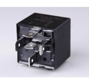 Relé přepínací 12V 30A 5-vývod.