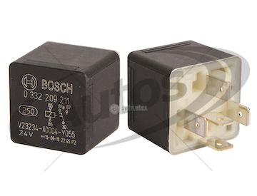 Relé spínací 24v/20a scania,volvo 0039059_A