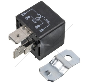 Relé spínací 24v/50a 4-pól scania g,p,r,t/ 94,114,124,144/f, k, n,  daf 95xf 0103152_A