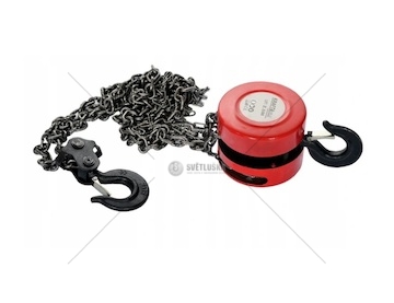 Řetězový kladkostroj ruční 1T/3m TUV CE