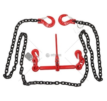 Řetězový vázací prostředek dvouramenný 4T/průměr 8mm/délka 3,5m GM-O-G8/8/3500