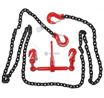 Řetězový vázací prostředek dvouramenný 6,3T/průměr 10mm/délka 5m GM-O-G8/10/5000