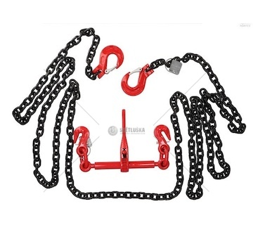 Řetězový vázací prostředek dvouramenný 6,3T/průměr 10mm/délka 7m GM-O-G8/10/7000