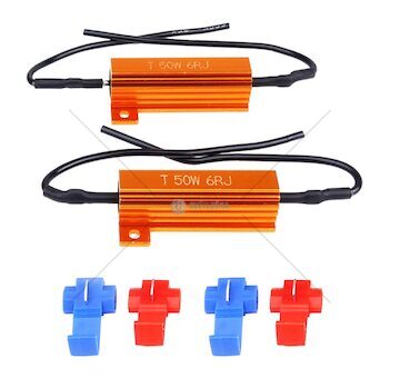 Rezistor pro LED žárovky CANBUS 6Ohm 50W 2 ks AMiO-02452