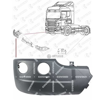 Roh nárazníku 362x1140mm p scania p,g,r,t od 2010 0764929_A