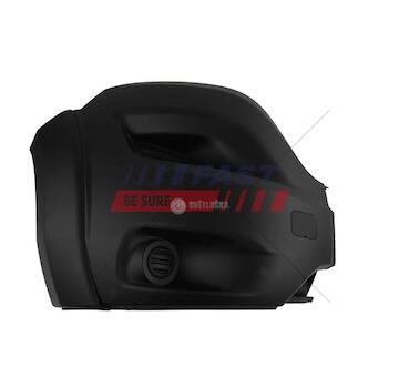 Roh př. náraz. pravý ducato 14- černý s plast. lemem ft91477