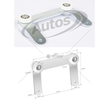 Rolna schrnovací plachty dvojitá 102holm návěsu schmitz 0257589_A