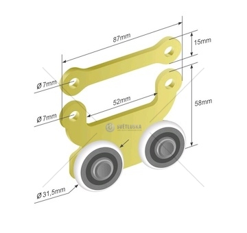 Rolna shrnovací plachty dvojitá edsscha, kögel, krone 0244779_A
