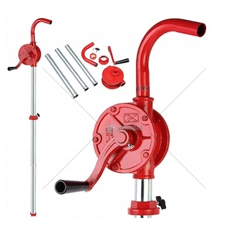 Rotační sudová pumpa na olej, naftu, čerpadlo