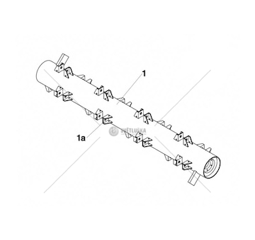 Rotor mulčovače MU3600 E95300452