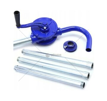 Ruční čerpadlo na olej a naftu modré RIPPER