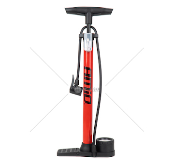 Ruční kovová pumpa s manometrem MINI PU08 AMiO-04343