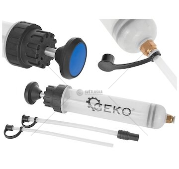 Ruční odsávačka kapalin 200ml GEKO