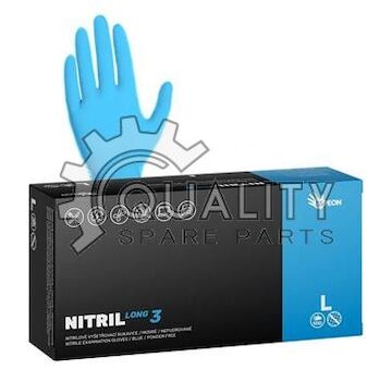 Rukavice jednorázové L (100ks) LONG3