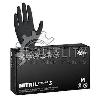 Rukavice jednorázové M (100ks) STRONG3