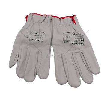 Rukavice - pracovní CORONA z kozí kůže